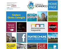 Tablet Screenshot of comune.scandicci.fi.it